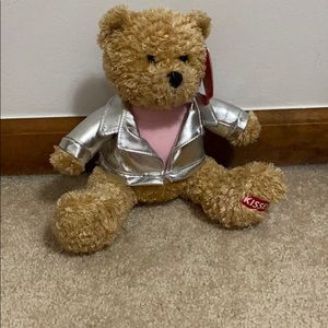 Kissies Brown Valentines bear